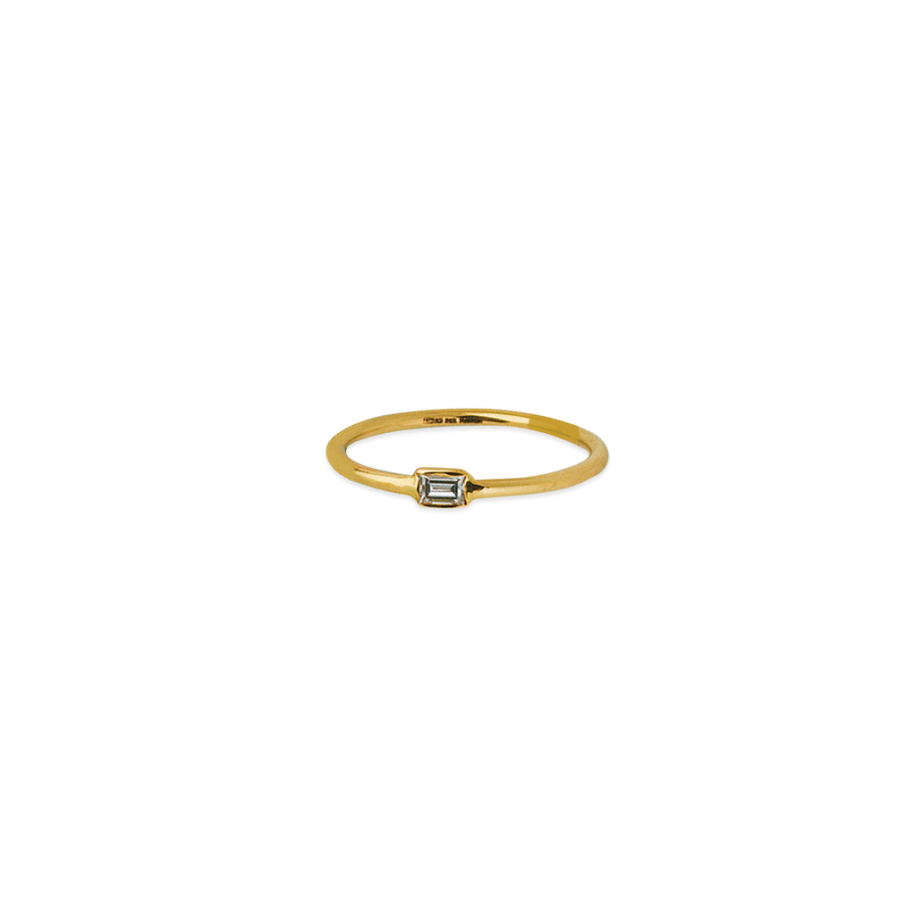 Baguette Diamond Ring-Ring-Milano DG